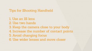 10 tips handheld cam