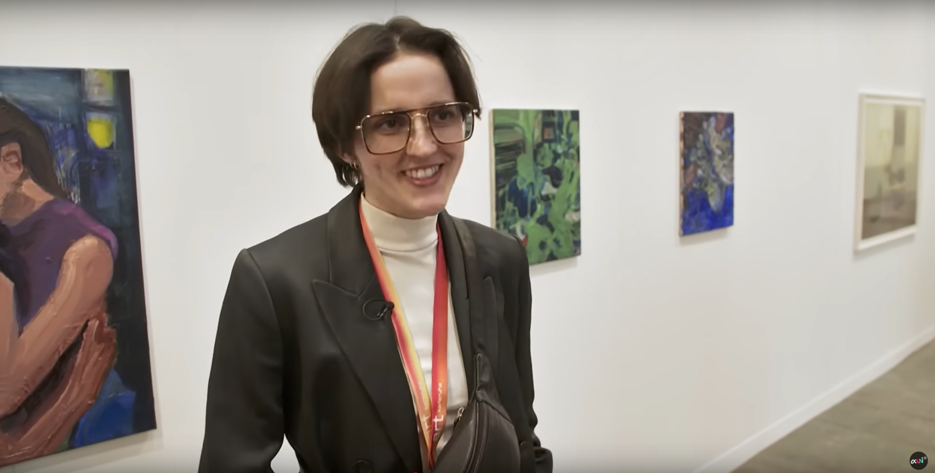 Franziska Koch beim BR Format „alpha Uni“
