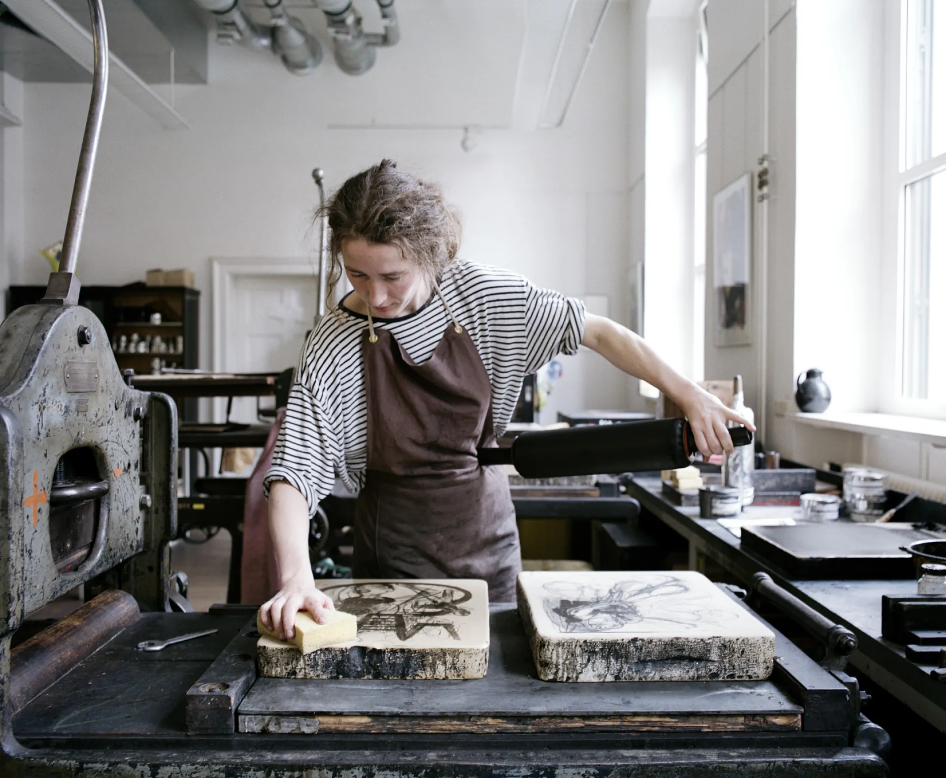 Bettina Francke beim 2. Lithografie-Kolloquium QUO VADIS SAXA LOQUUNTUR