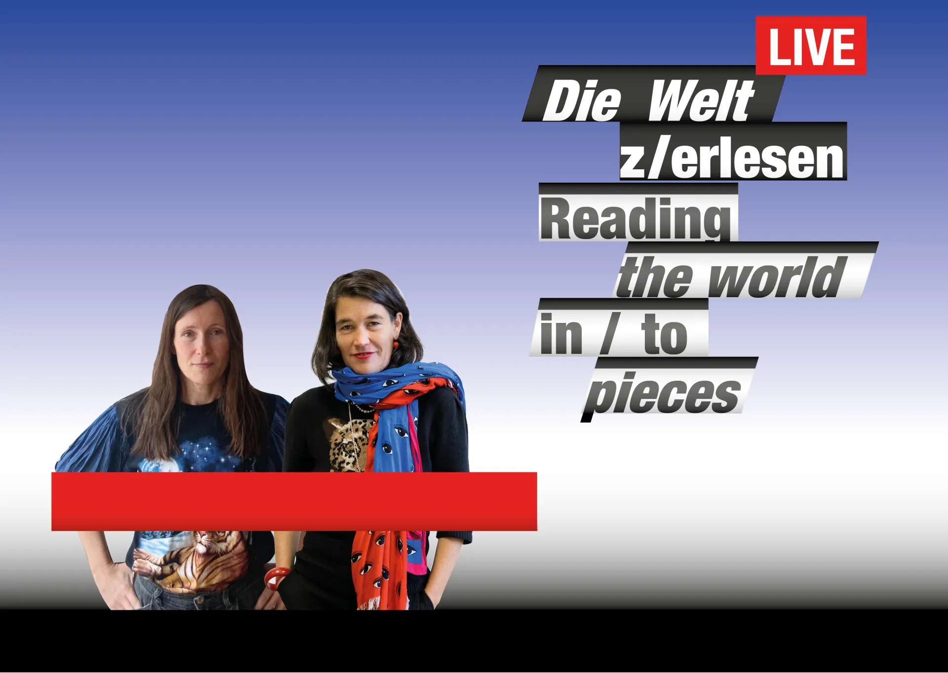 Reading the world in / to pieces