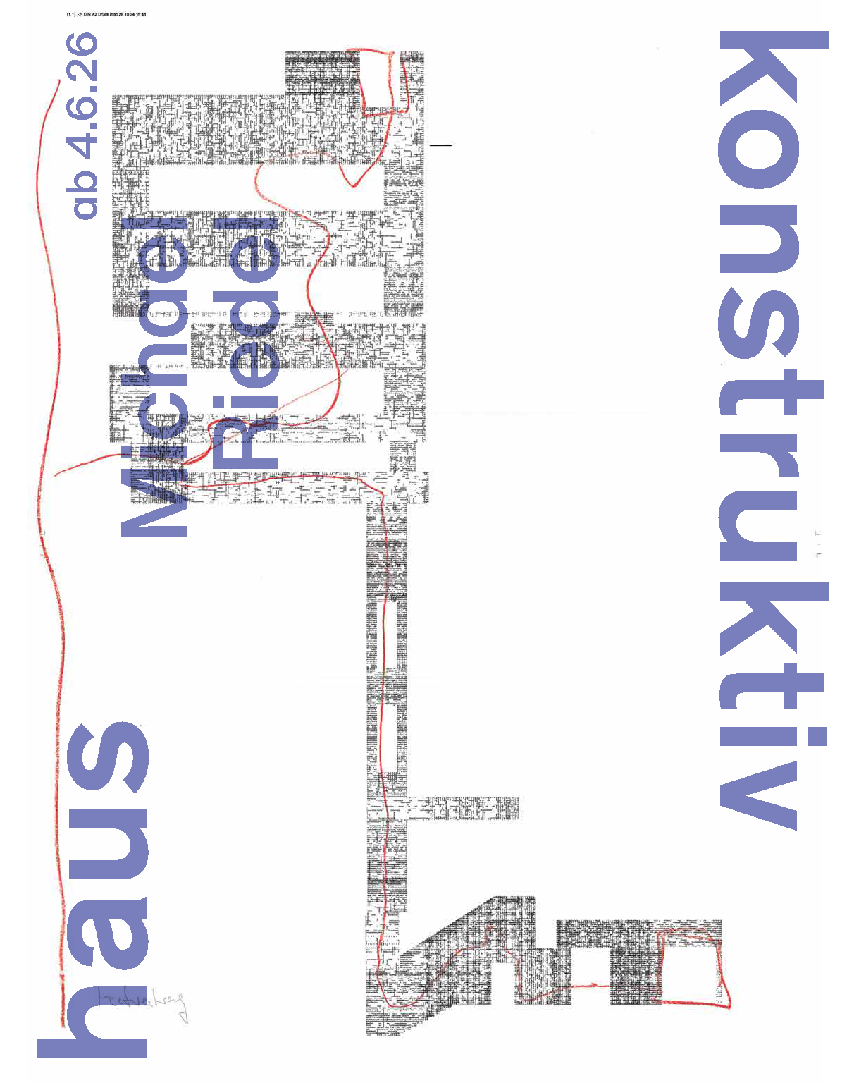 Michael Riedel: Museum Haus Konstruktiv