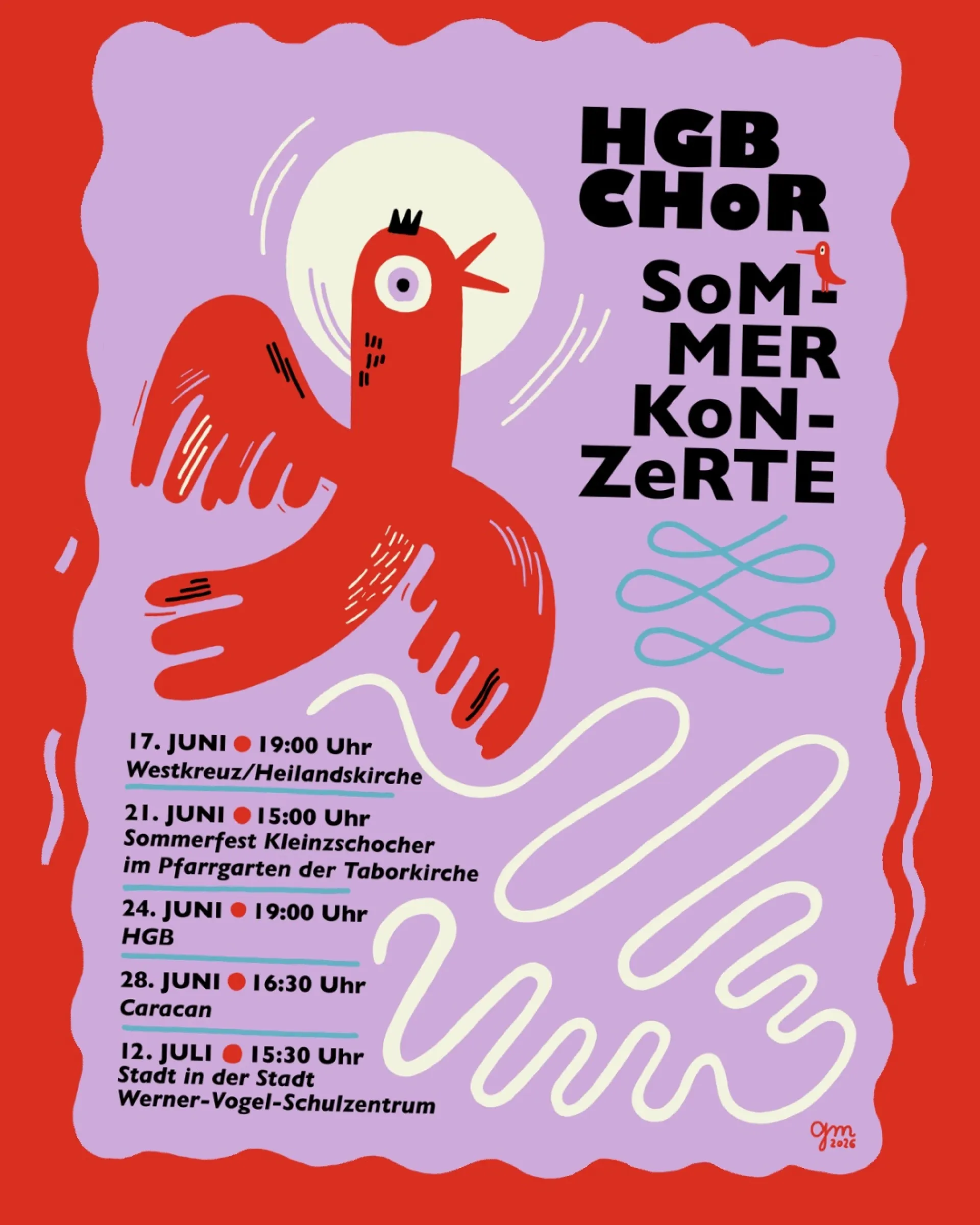 HGB Chor auf Sommertournee 