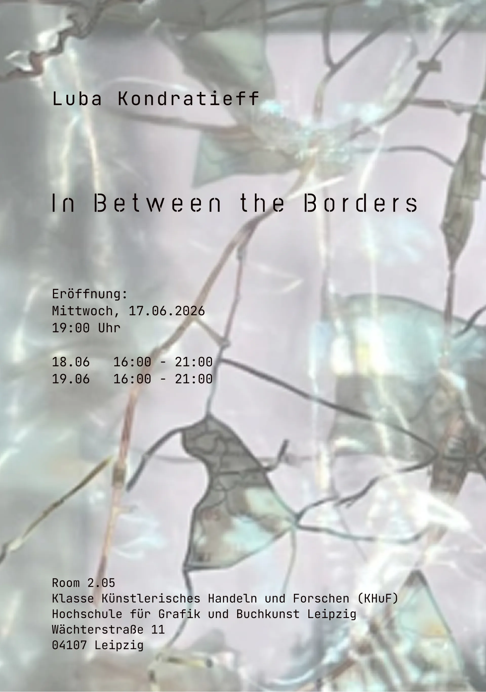 Luba Kondratieff: SHOWROOM 2.05 - In Between The Borders