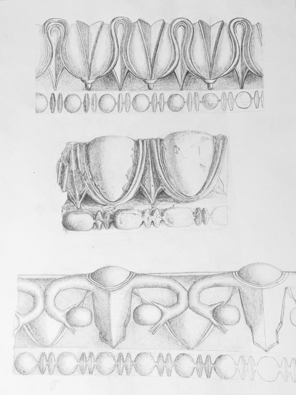 Stucco moulding study