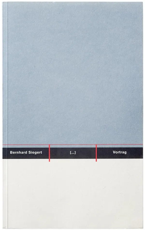 Bernhard Siegert: [...] Auslassungspunkte