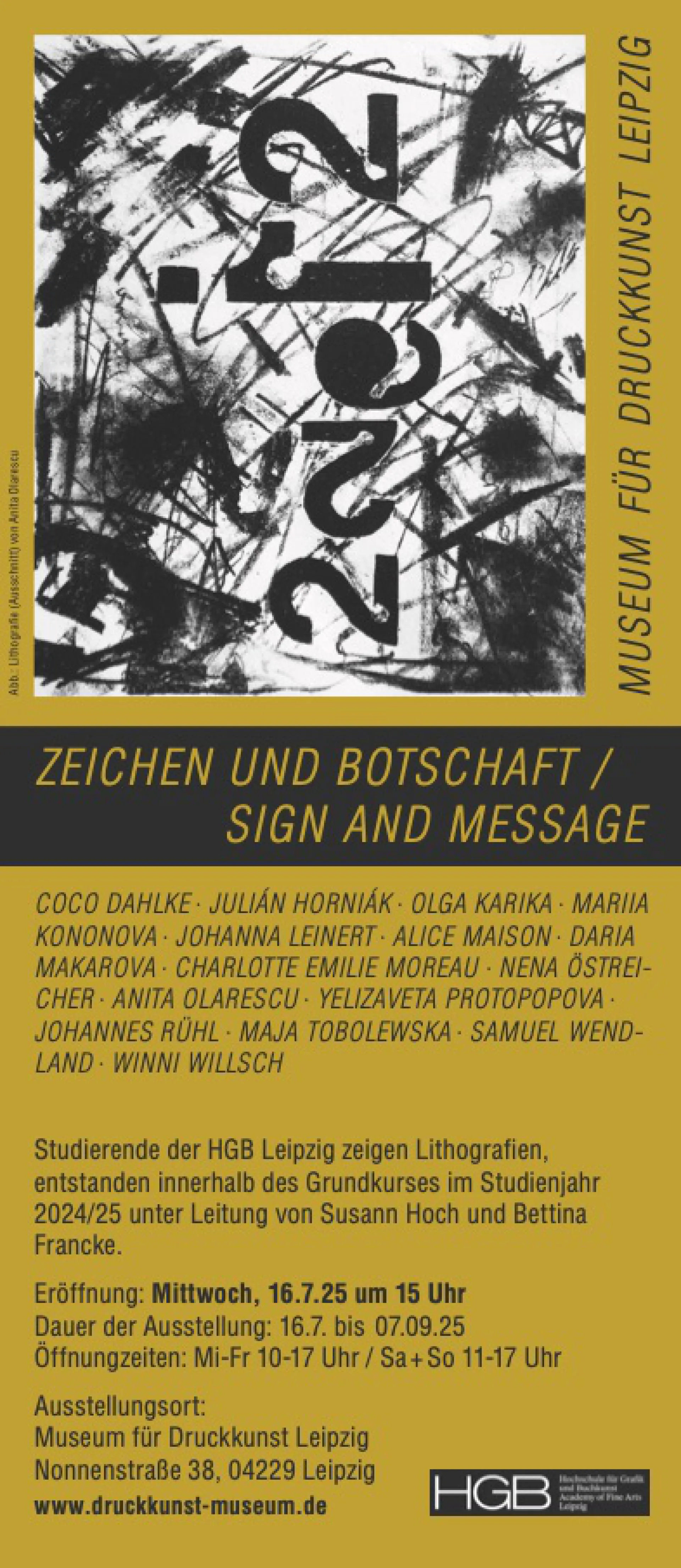 Zeichen und Botschaft / Sign and Message