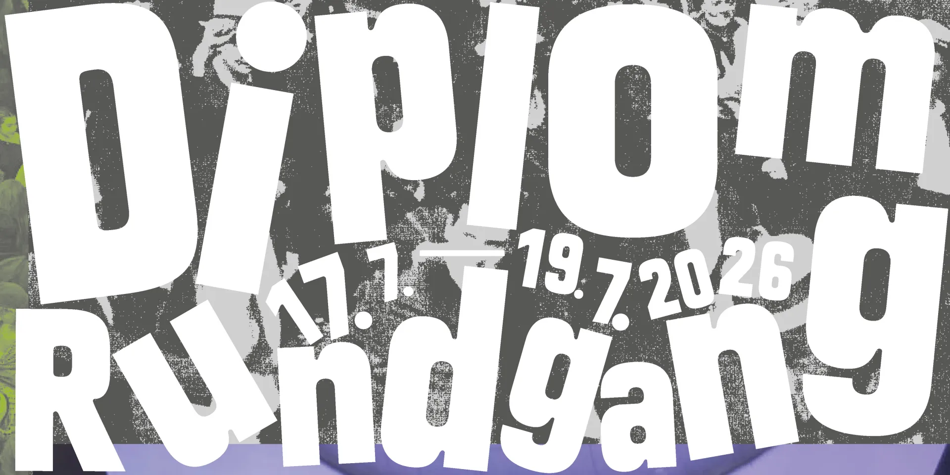 Grafikdesign von Jule Oberg und Lukas Theinert, Typeface FORTA von Nagyeong Heo