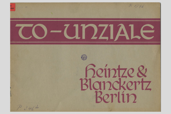 Heintze & Blanckertz