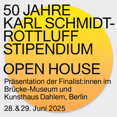Open House: Präsentation der Finalist*innen des Karl Schmidt-Rottluff Stipendiums