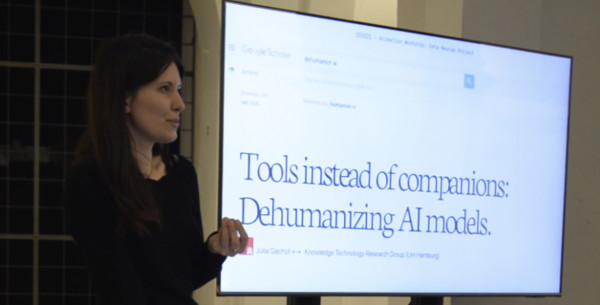 Julia Gachot: Tools Instead of AI Models. Dehumanizing AI Models