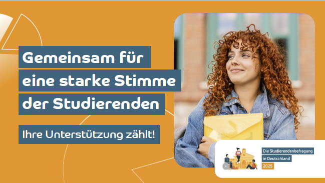Deine Stimme zählt: Die Studierendenbefragung in Deutschland 2025