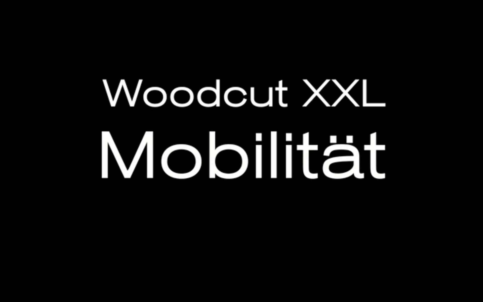 New video in the HGB media library: Woodcut XXL