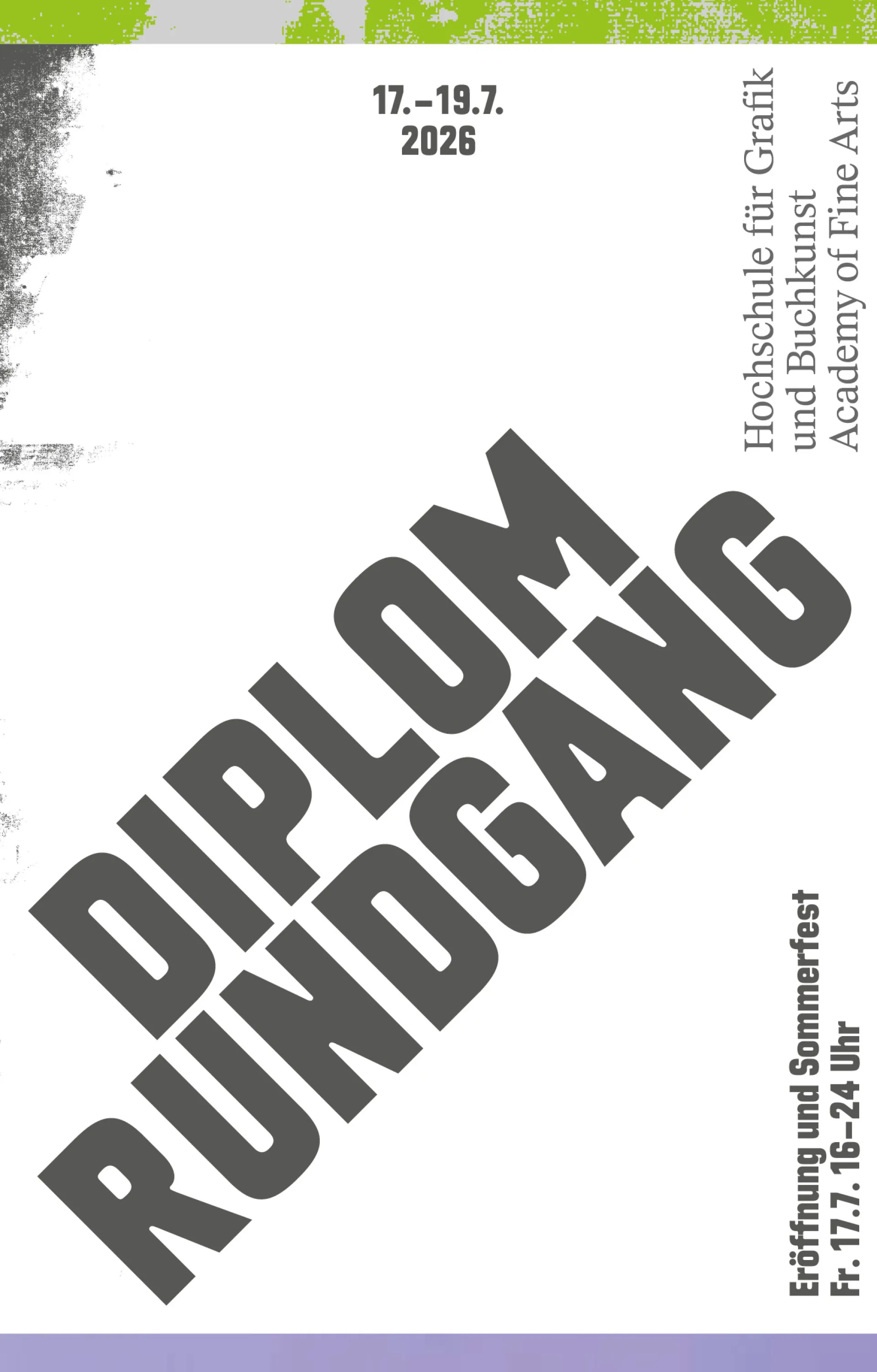 Grafikdesign von Jule Oberg und Lukas Theinert, Typeface FORTA von Nagyeong Heo