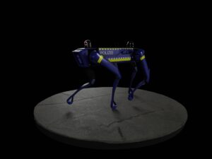 Boston dynamics Roboterhund für garantiert friedliche Polizeieinsätze