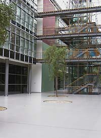 G&uuml;nther F&ouml;rg - "ohne Titel", Wandmalerei