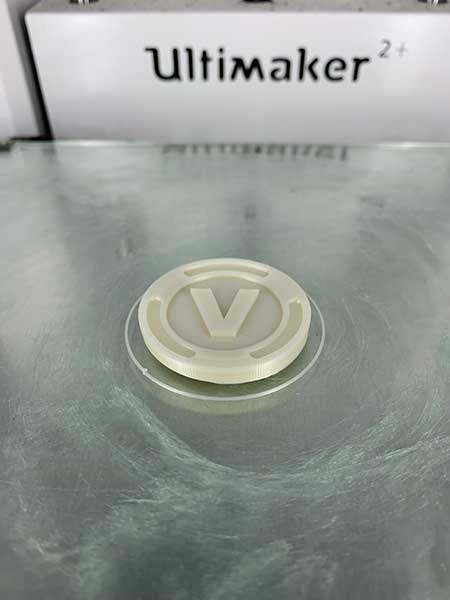 The Ultimaker 2+ V-buck